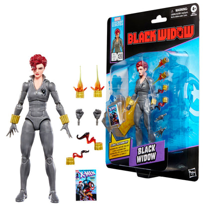 Figura Viuda Negra Black Widow Marvel Legends Series 15cm