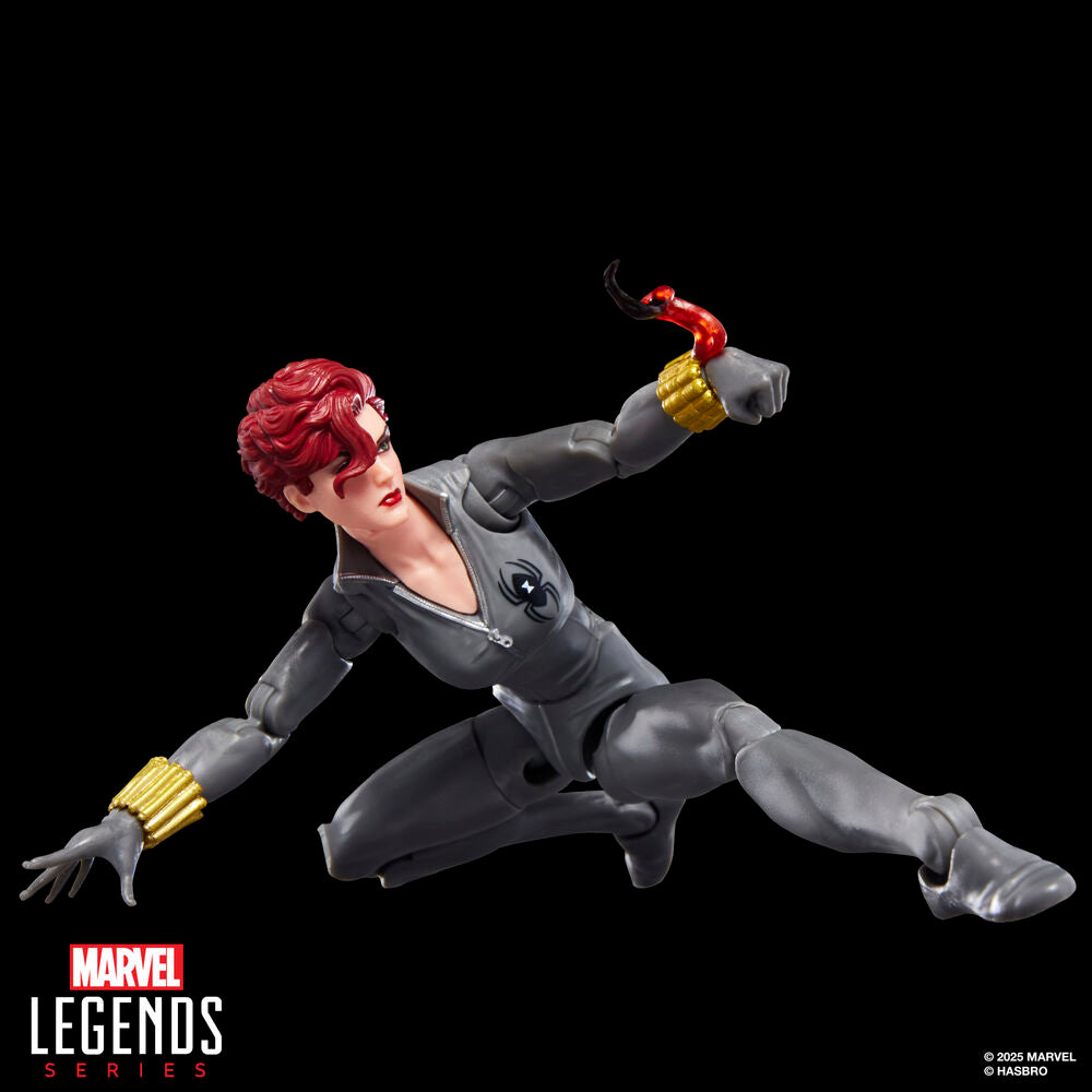 Figura Viuda Negra Black Widow Marvel Legends Series 15cm
