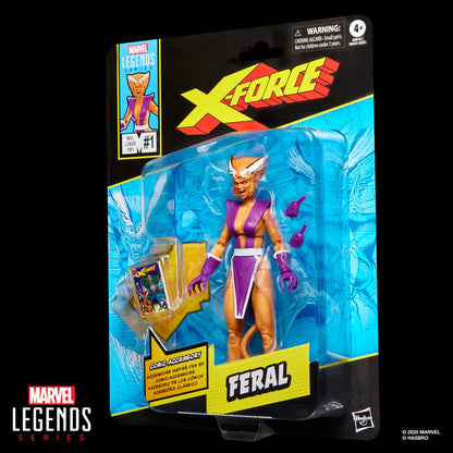 Figura Feral X-Force Marvel Legends Series 15cm