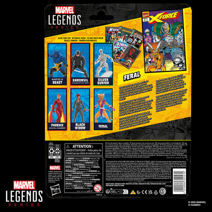 Figura Feral X-Force Marvel Legends Series 15cm