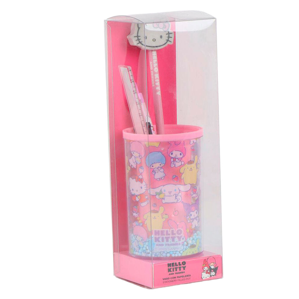 Portalapices papeleria Hello Kitty