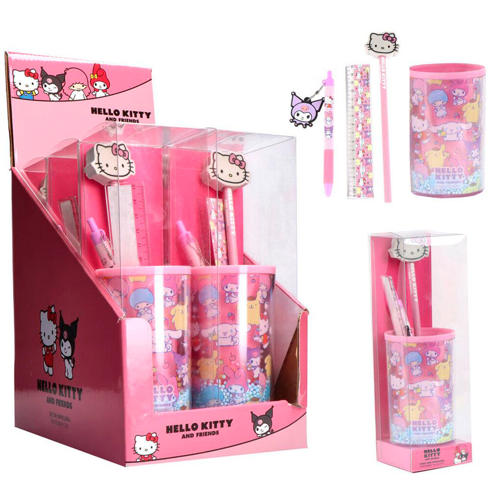 Portalapices papeleria Hello Kitty