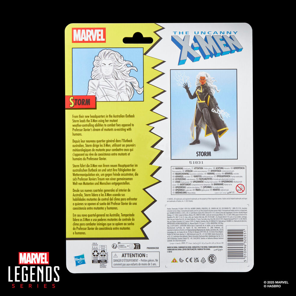Figura Tormenta The Uncanny X-Men Marvel Comic 15cm