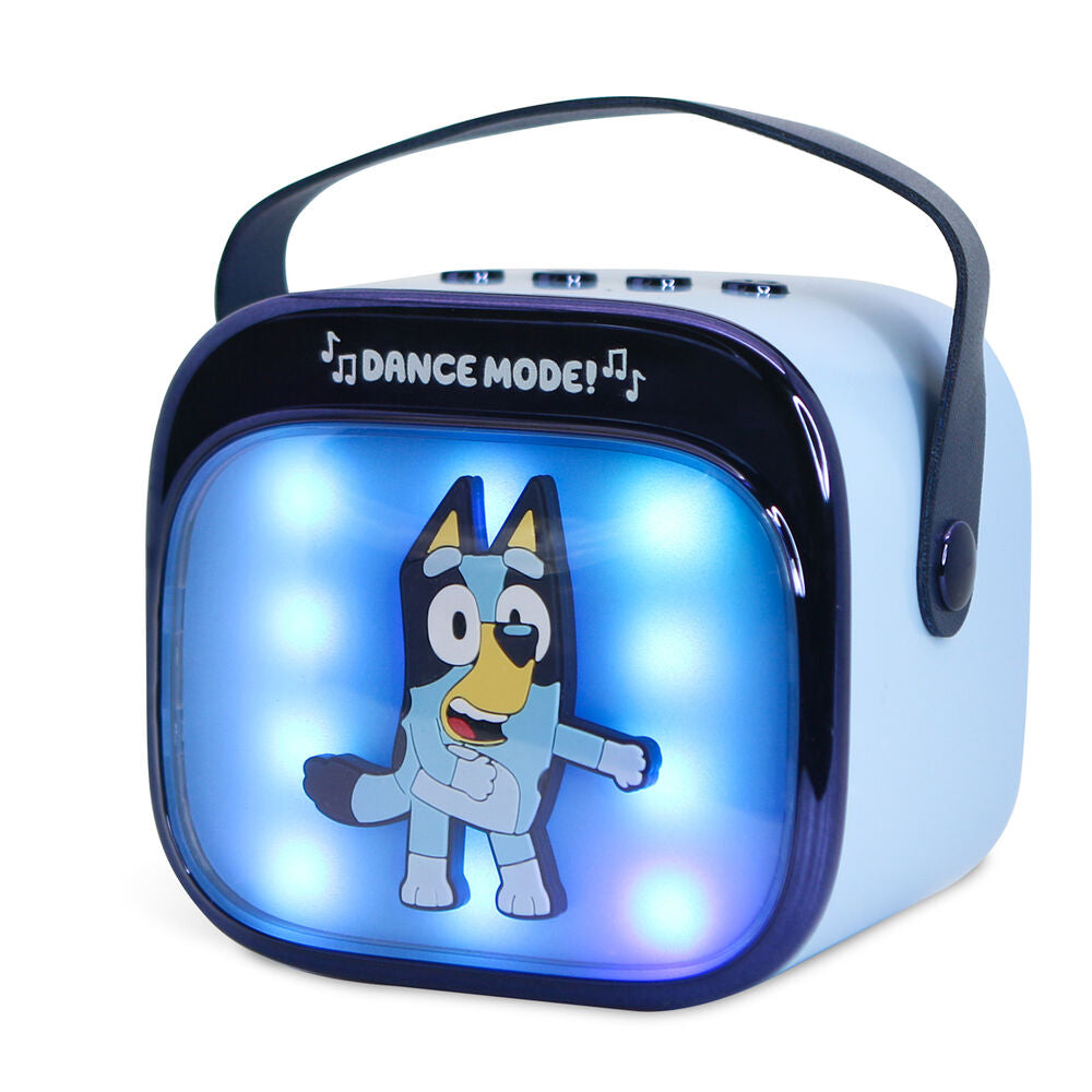 Altavoz y Micro Karaoke LED Bluey