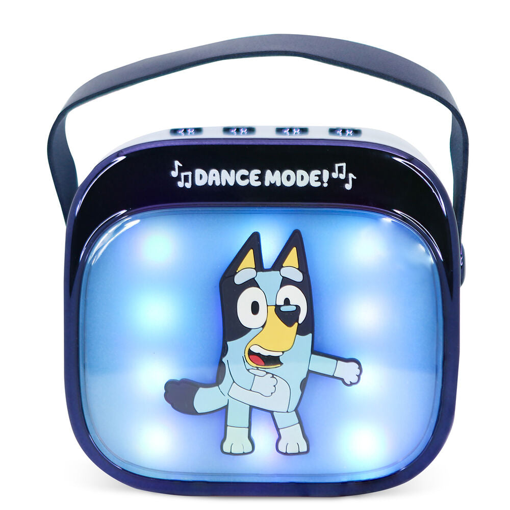Altavoz y Micro Karaoke LED Bluey