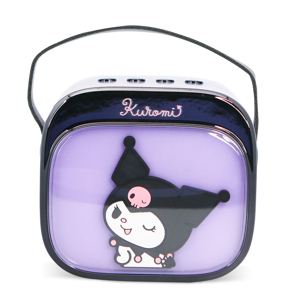 Altavoz y Micro Karaoke LED Kuromi Hello Kitty