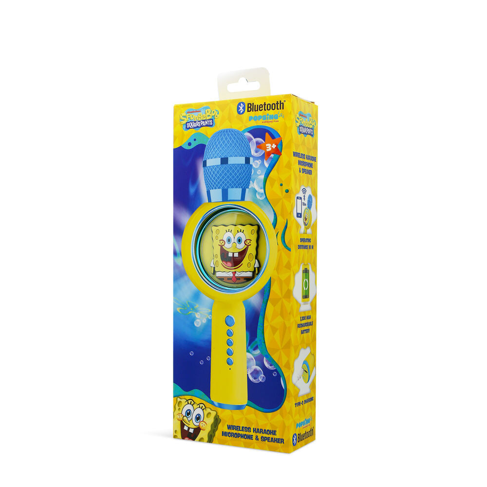 Microfono altavoz LED Bob Esponja