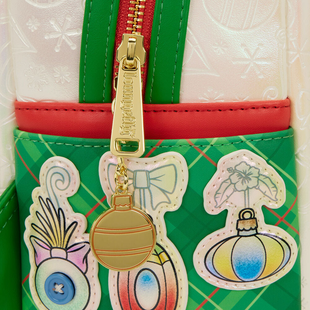 Mochila Holiday Stitch Disney Loungefly 26cm