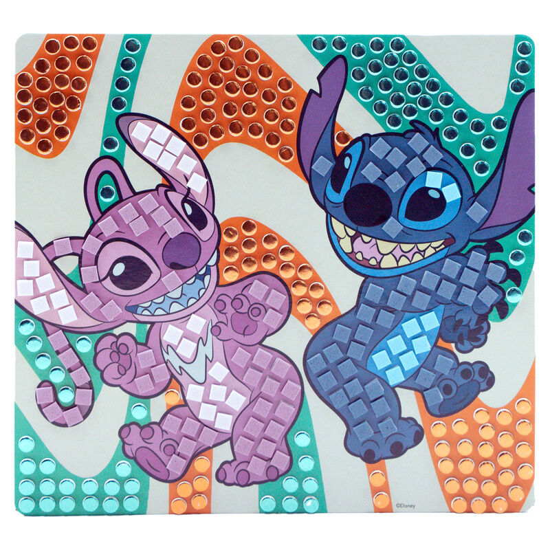 Mosaico Goma EVA Stitch Disney