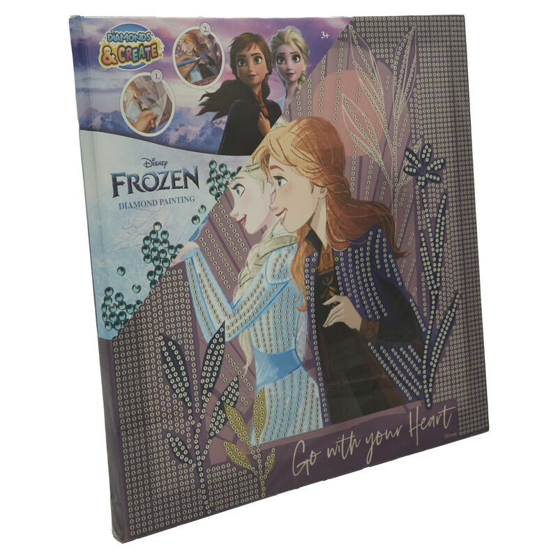 Pinta con diamantes Frozen Disney