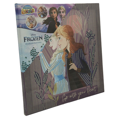 Pinta con diamantes Frozen Disney