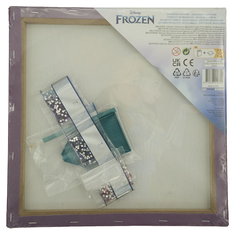 Pinta con diamantes Frozen Disney