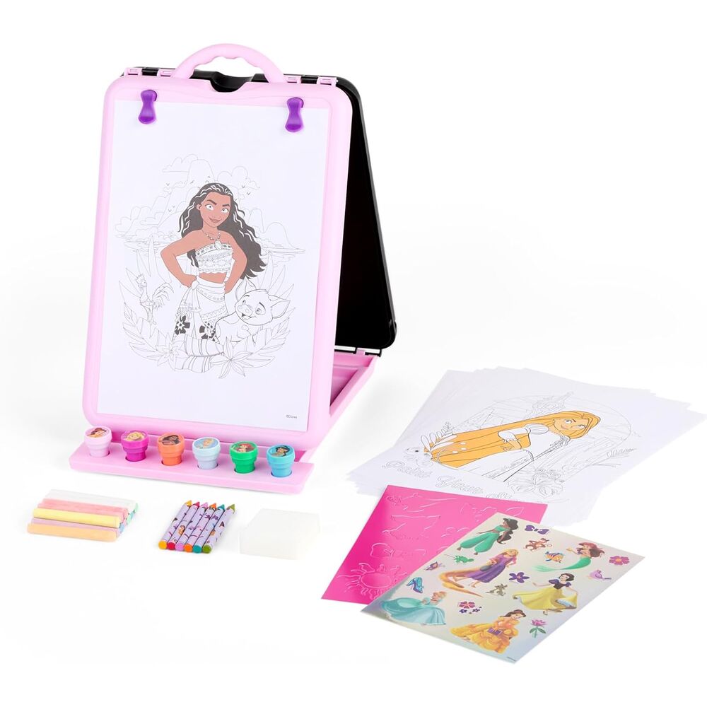 Caballete arte portable Princesas Disney