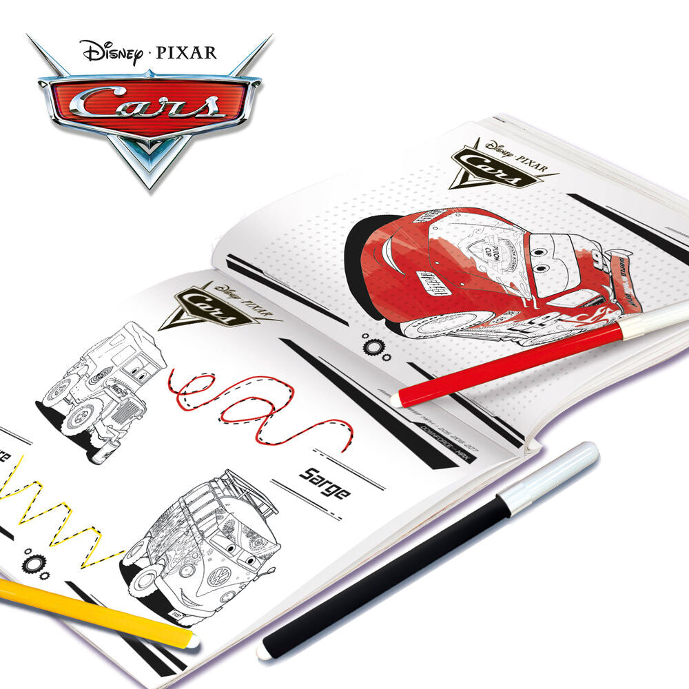 Mini escuela de dibujo Cars Disney Pixar