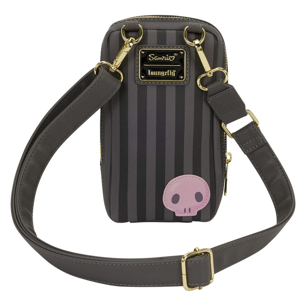Bolso bandolera + Monedero 20th Anniversary Kuromi Hello Kitty Loungefly