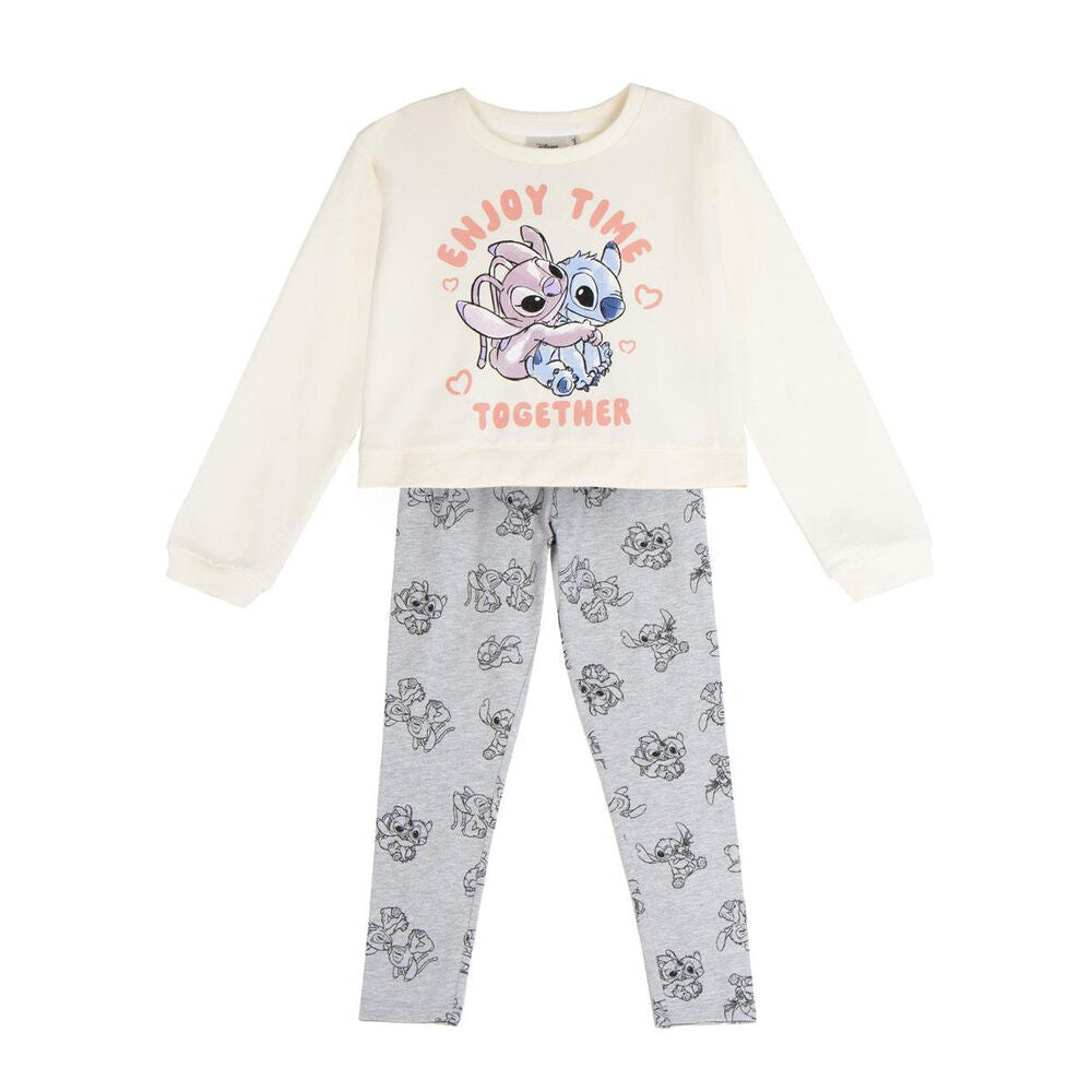 Conjunto Stitch y Angel Disney