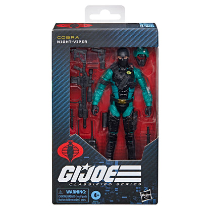 Figura Night-Viper Classified Series Cobra G.I. Joe 15cm