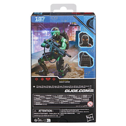 Figura Night-Viper Classified Series Cobra G.I. Joe 15cm