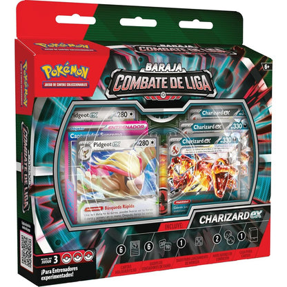 Juego cartas baraja Charizard Pokemon español