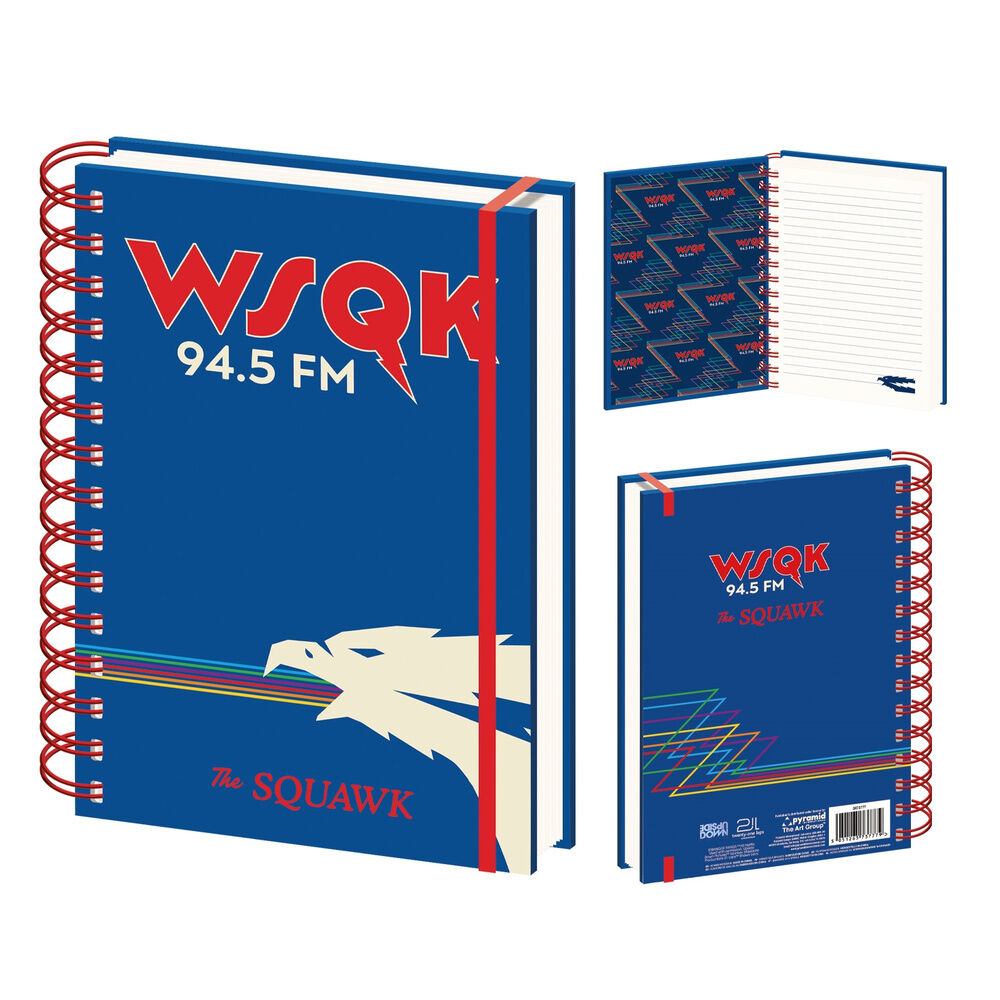 Cuaderno A5 WSQK Stranger Things 5