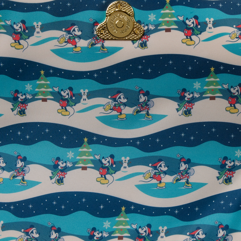 Bolso bandolera Mickey Holiday Disney Loungefly