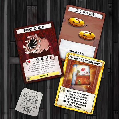 Juego mesa The Binding of Isaac Four Souls español