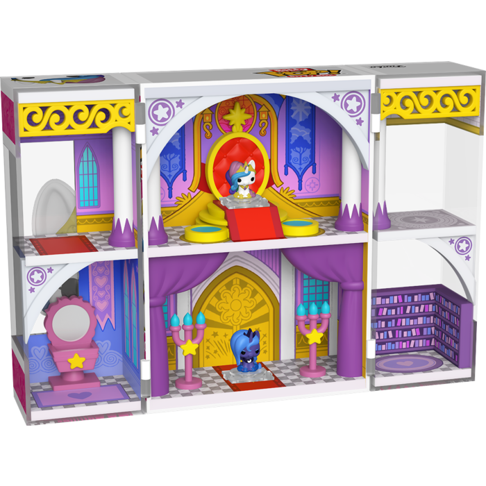 Figura Bitty Boxes My Little Pony Canterlot Castle