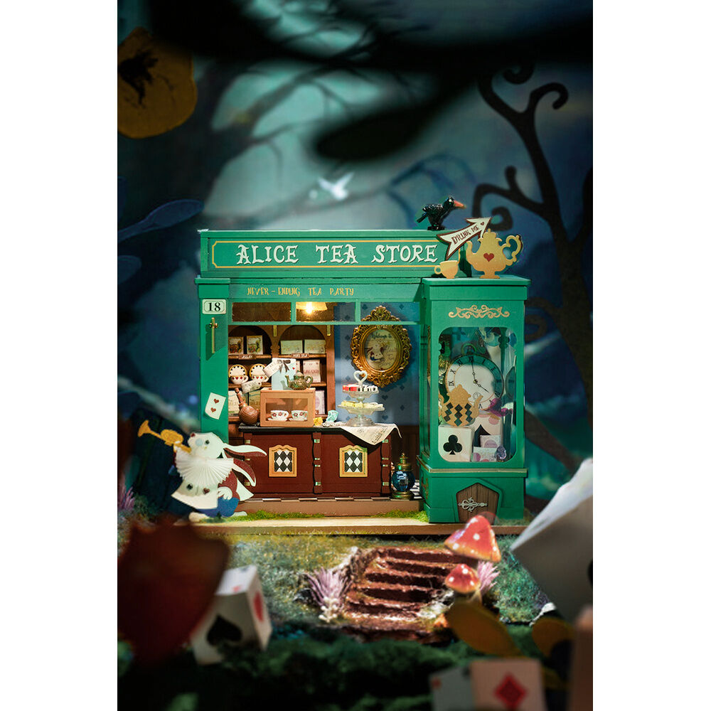 Maqueta La Tienda de Te de Alicia 136pzs