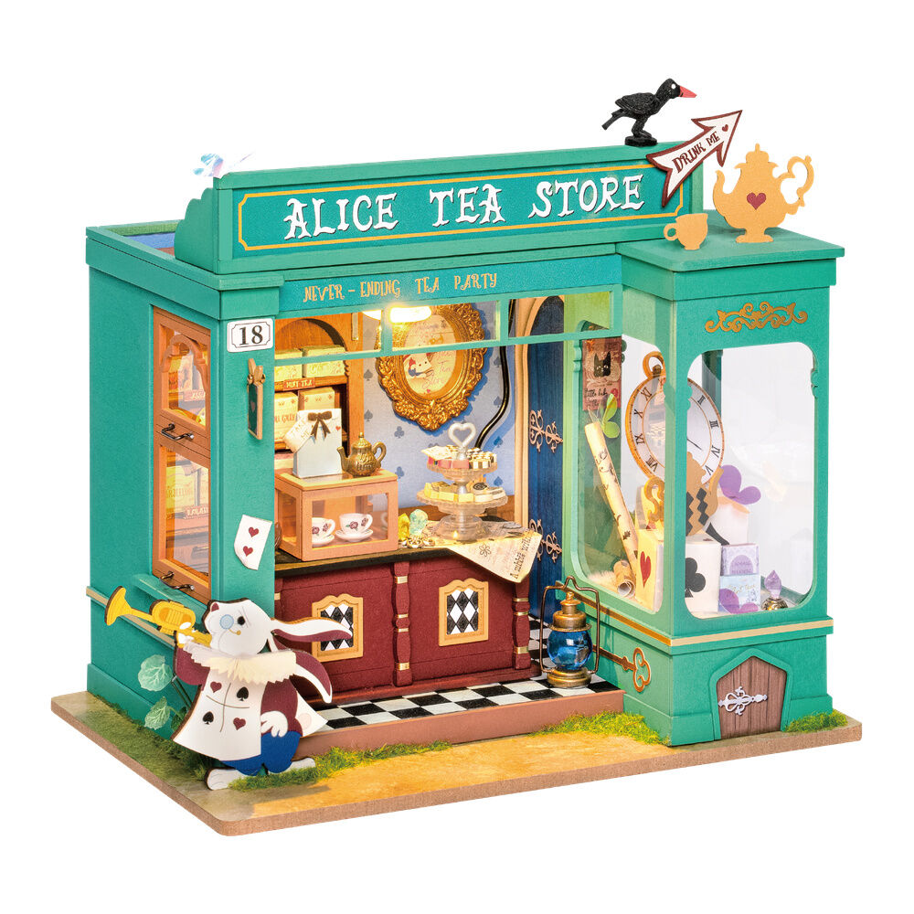 Maqueta La Tienda de Te de Alicia 136pzs