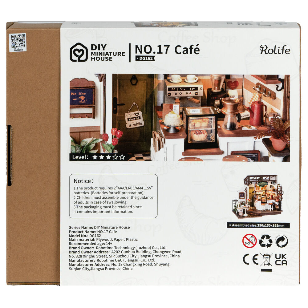 Maqueta Cafeteria 183pzs