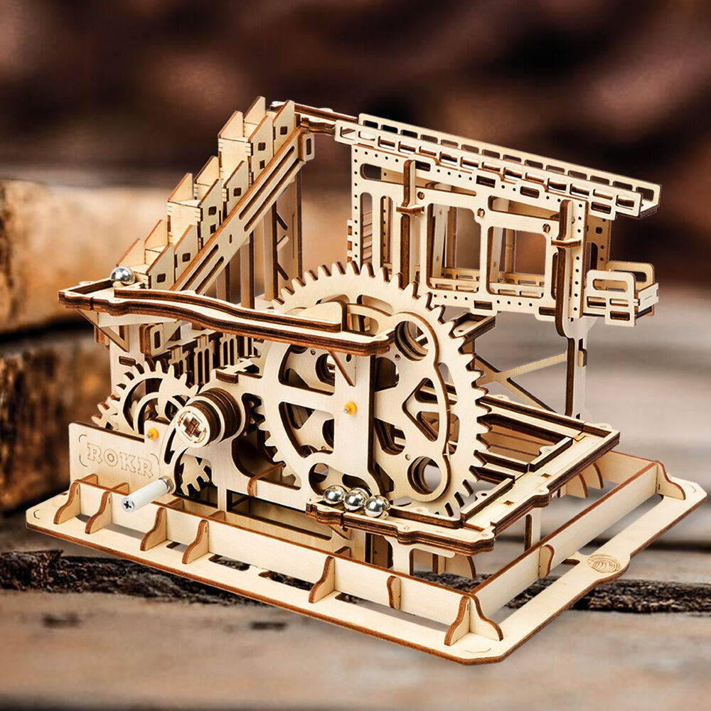Maqueta Montaña Rusa de Engranajes 233pzs