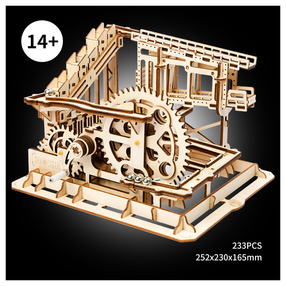 Maqueta Montaña Rusa de Engranajes 233pzs