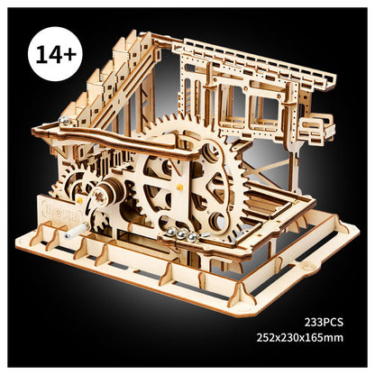 Maqueta Montaña Rusa de Engranajes 233pzs