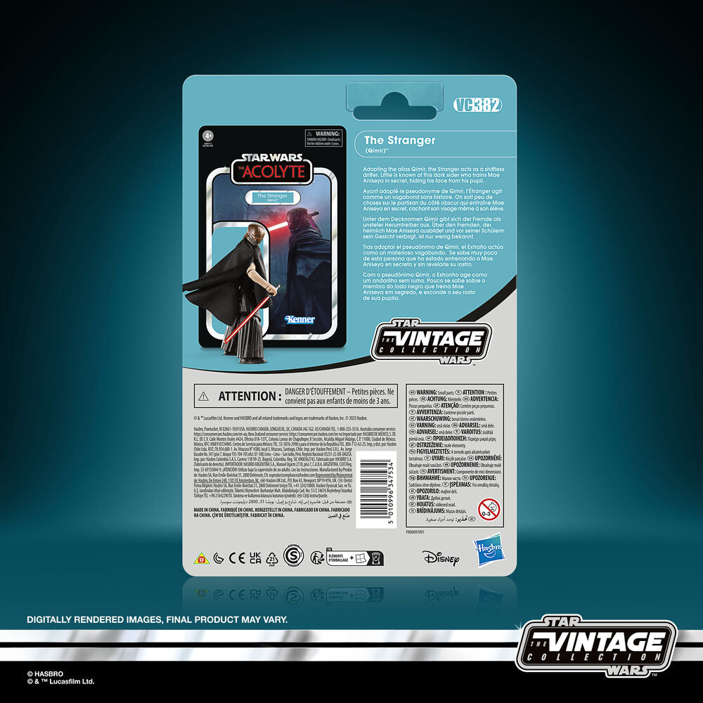 Figura The Stranger Qimir The Acolyte Star Wars 9,5cm