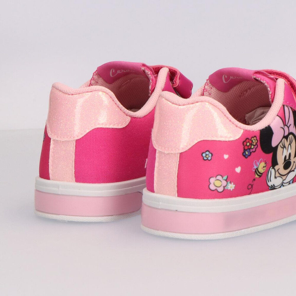 Zapatillas loneta Minnie Disney luces