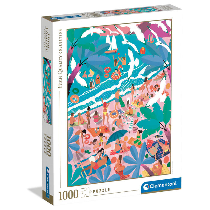 Puzzle Domingo en la Playa 1000pzs