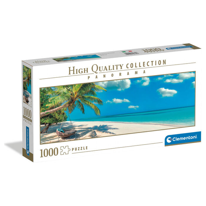 Puzzle Panorama Balanceandose Junto al Oceano 1000pzs