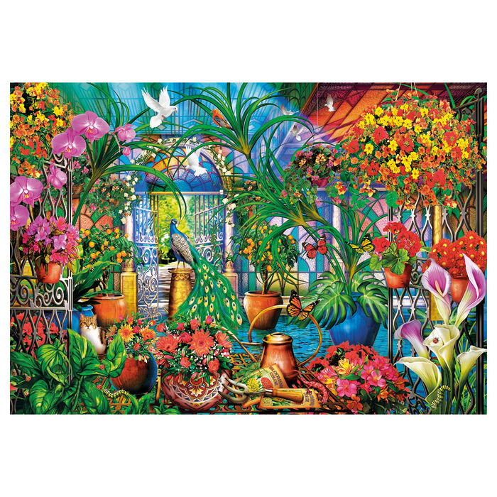 Puzzle Cuidadores del Invernadero 500pzs