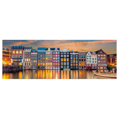 Puzzle Panorama Amsterdam 1000pzs