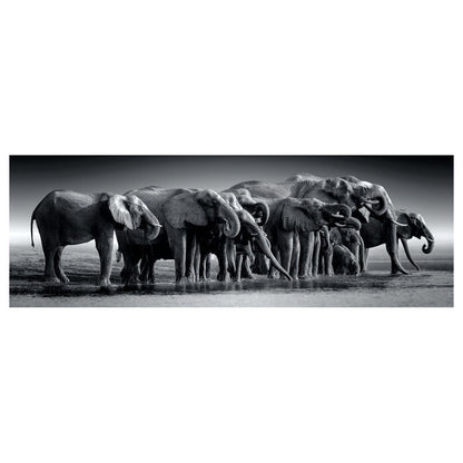 Puzzle Panorama Manada de Gigantes 1000pzs