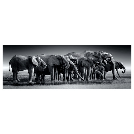 Puzzle Panorama Manada de Gigantes 1000pzs