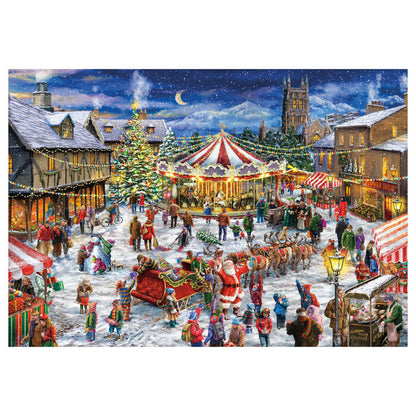 Puzzle La Feria de Navidad 500pzs