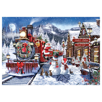 Puzzle Estacion de Tren 500pzs