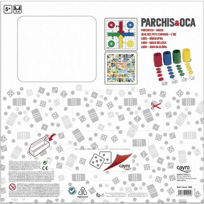 Juego Parchis y Oca