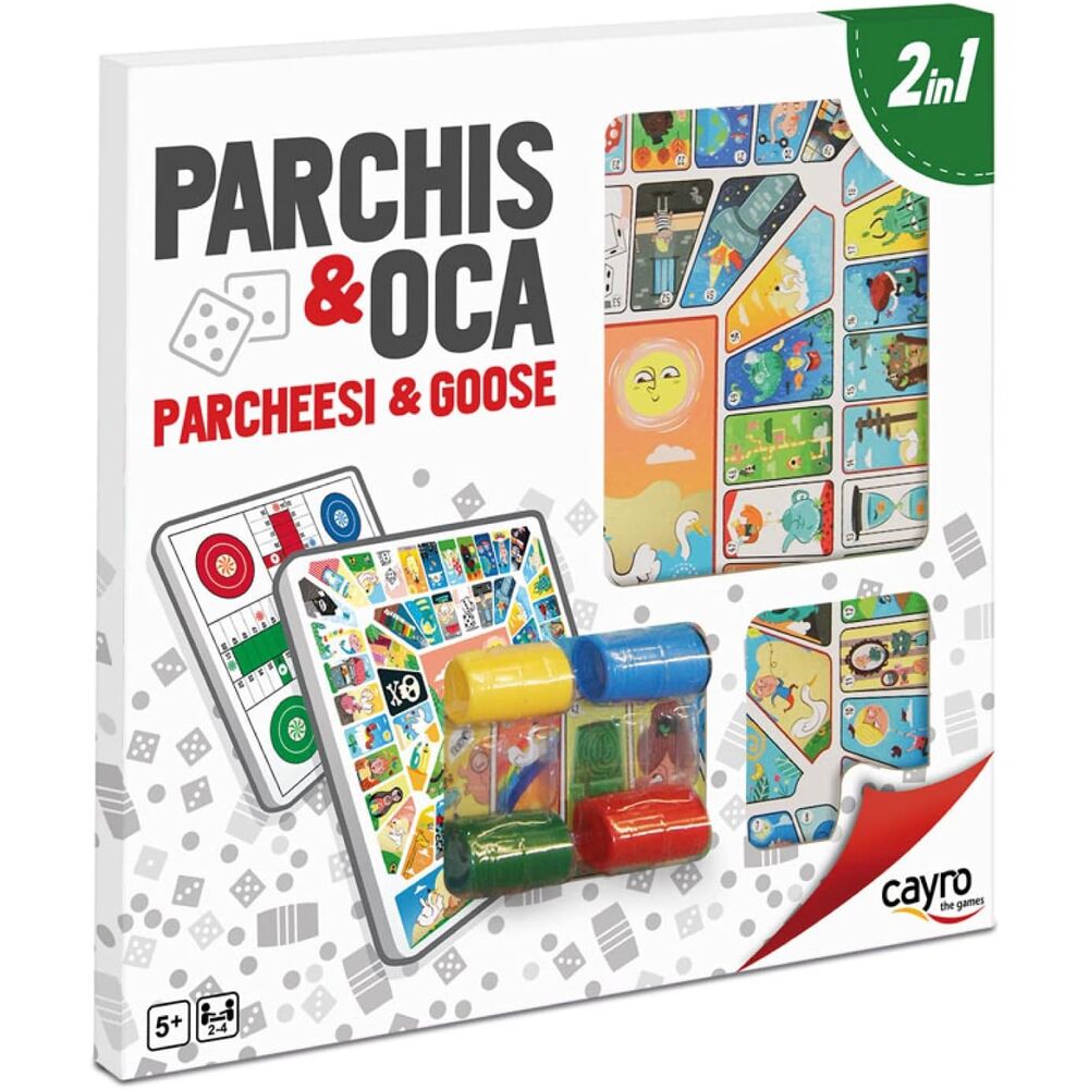 Juego Parchis y Oca