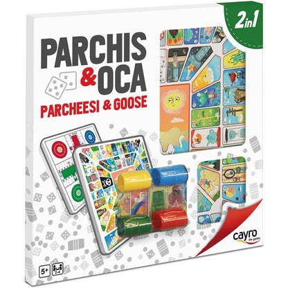 Juego Parchis y Oca