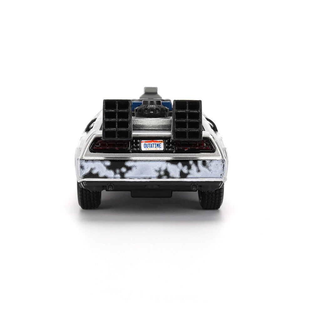 Replica Dlorean Efecto Hielo Time Machine 40th Anniversary Regreso al Futuro