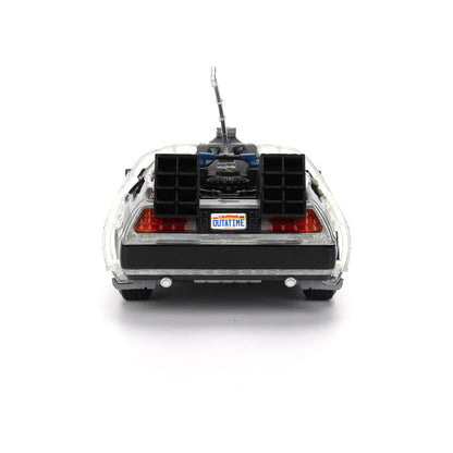 Replica DLorean Hollywood Rides Time Machine 40th Anniversary Regreso al Futuro