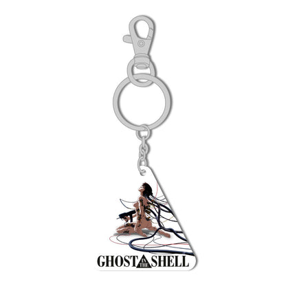 Llavero metalico Resting Motoko Ghost in the Shell
