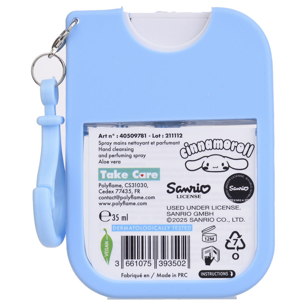 Spray desinfectante manos Cinnamoroll Hello Kitty